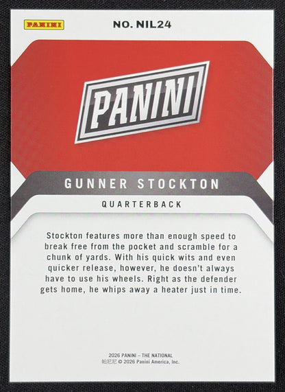 Gunner Stockton 2026 Panini NSCC Silver Pack