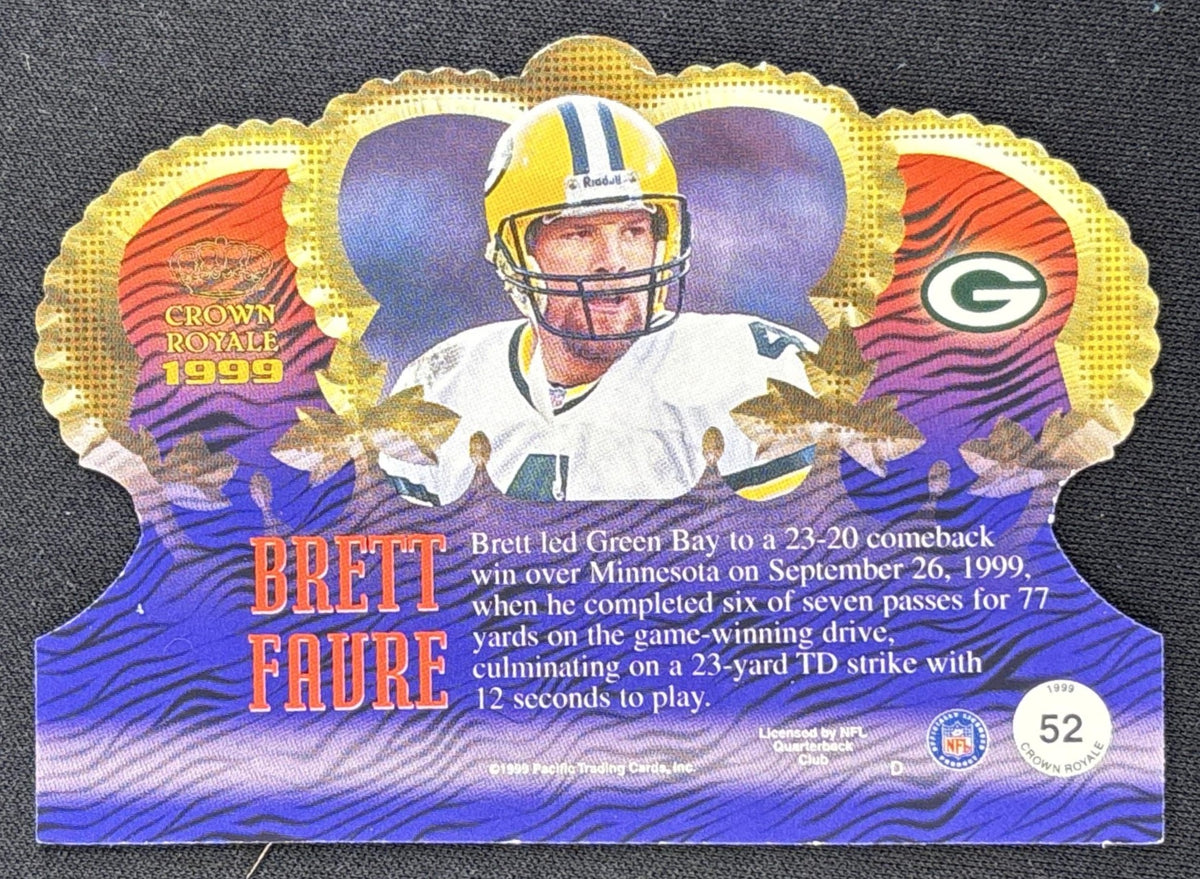 Brett Favre 1999 Pacific Crown Royale Packers
