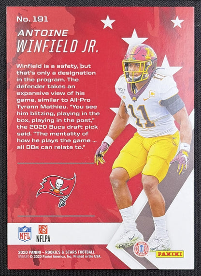 Antoine Winfield Jr. 2020 Panini Rookies & Stars Orange /99 Buccaneers