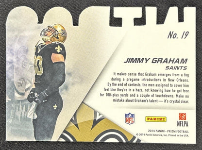 Jimmy Graham 2014 Panini Prizm Intros Saints Sports Trading Card