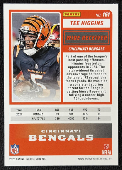 Tee Higgins 2025 Panini Score Ellipse /399 Bengals