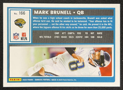 Mark Brunell 2025 Panini Donruss Season Stat Line /500 Jaguars