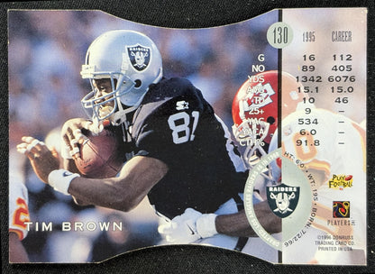 Tim Brown 1996 Leaf Press Proofs Raiders