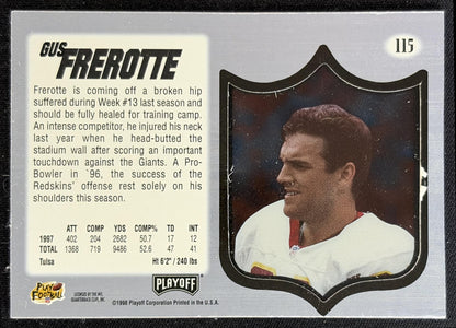 Gus Frerotte 1998 Playoff Absolute SSD Hobby Redskins