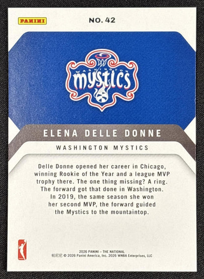 Elena Della Don 2026 Panini NSCC Silver Pack Sports Trading Cards