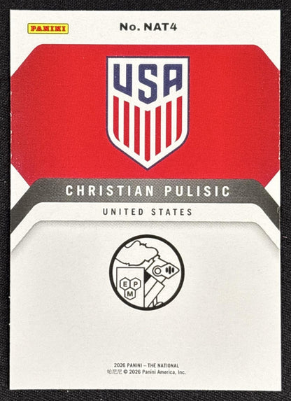 Christian Pulisic 2026 Panini NSCC National Promo Set Sports Trading Cards