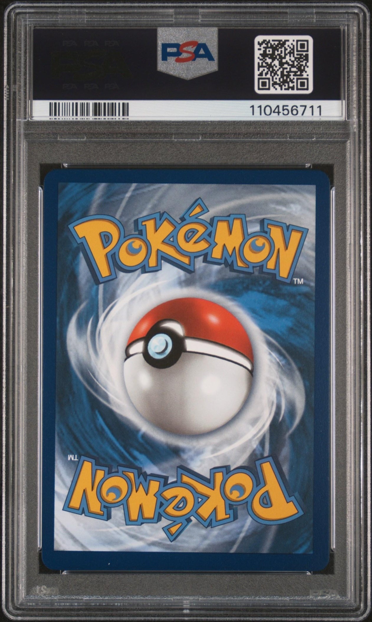 Genesect V 2021 Sword & Shield Fusion Strike PSA 9 - Back