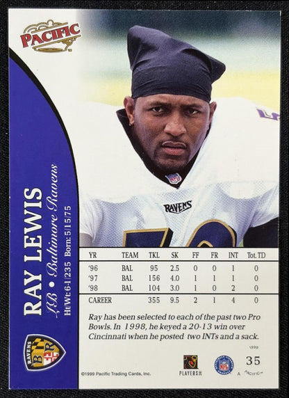 Ray Lewis 1999 Pacific Ravens