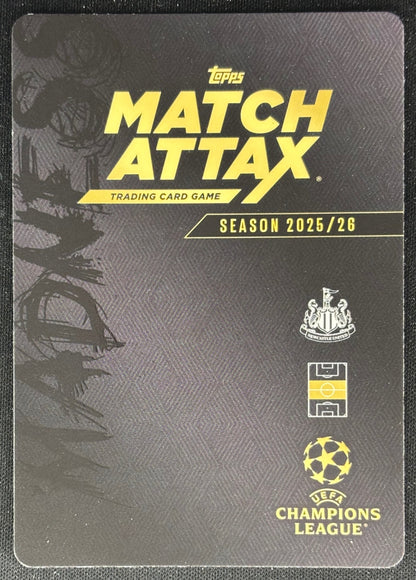 Jacob Ramsey 2025 Match Attax Madness UEFA Champions League Common Newcastle Sports Trading Cards