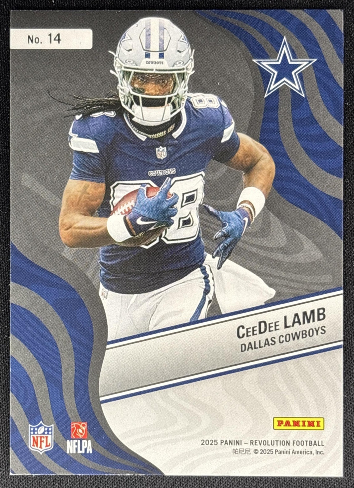 CeeDee Lamb 2025 Panini Revolution New Wave Cowboys Sports Trading Cards