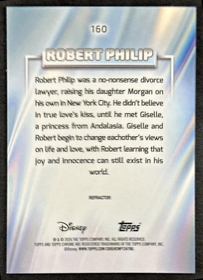 Robert Philip 2026 Topps Chrome Disney Refractor Enchanted Back