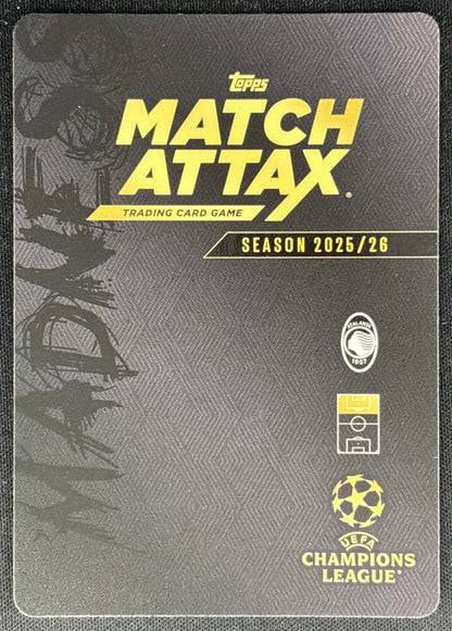 Gianluca Scamacca 2025 Match Attax Madness UEFA Champions League Common Atalanta Sports Trading Cards