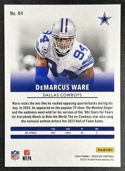 DeMarcus Ware 2024 Panini Prestige Red Premium Xtra Points /399 Cowboys Sports Trading Card