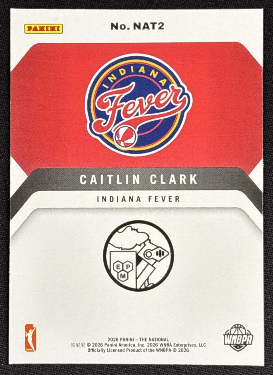 Caitlin Clark 2026 Panini NSCC National Promo Set Sports Trading Cards