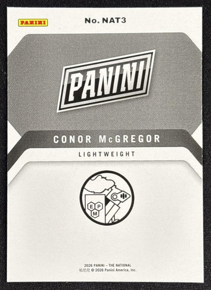 Conor McGregor 2026 Panini NSCC National Promo Set Sports Trading Cards
