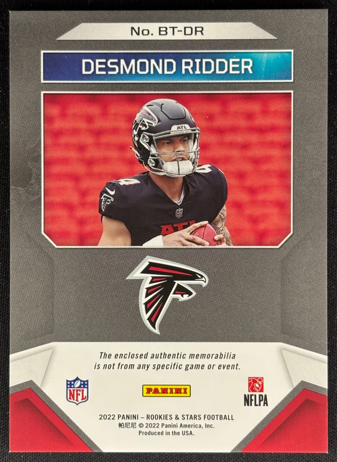 Desmond Ridder 2022 Rookies & Stars Big Time /249 Falcons | Wayne ...