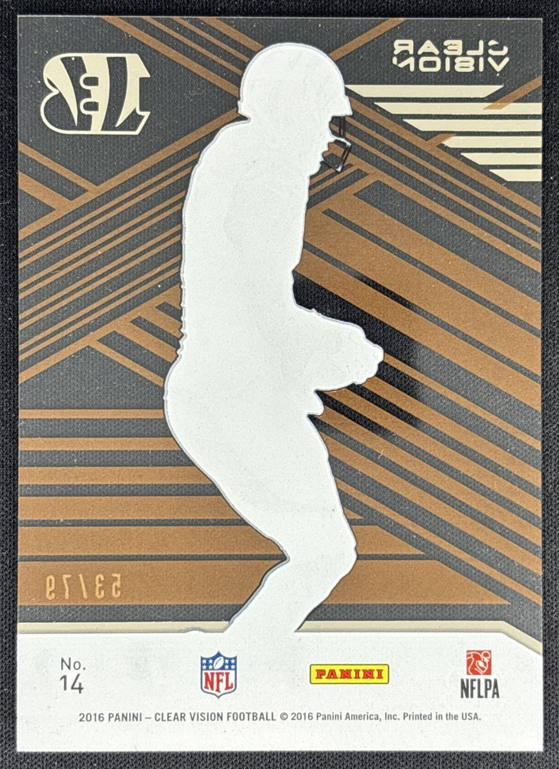 AJ Green Clear Vision /79 Bengals back