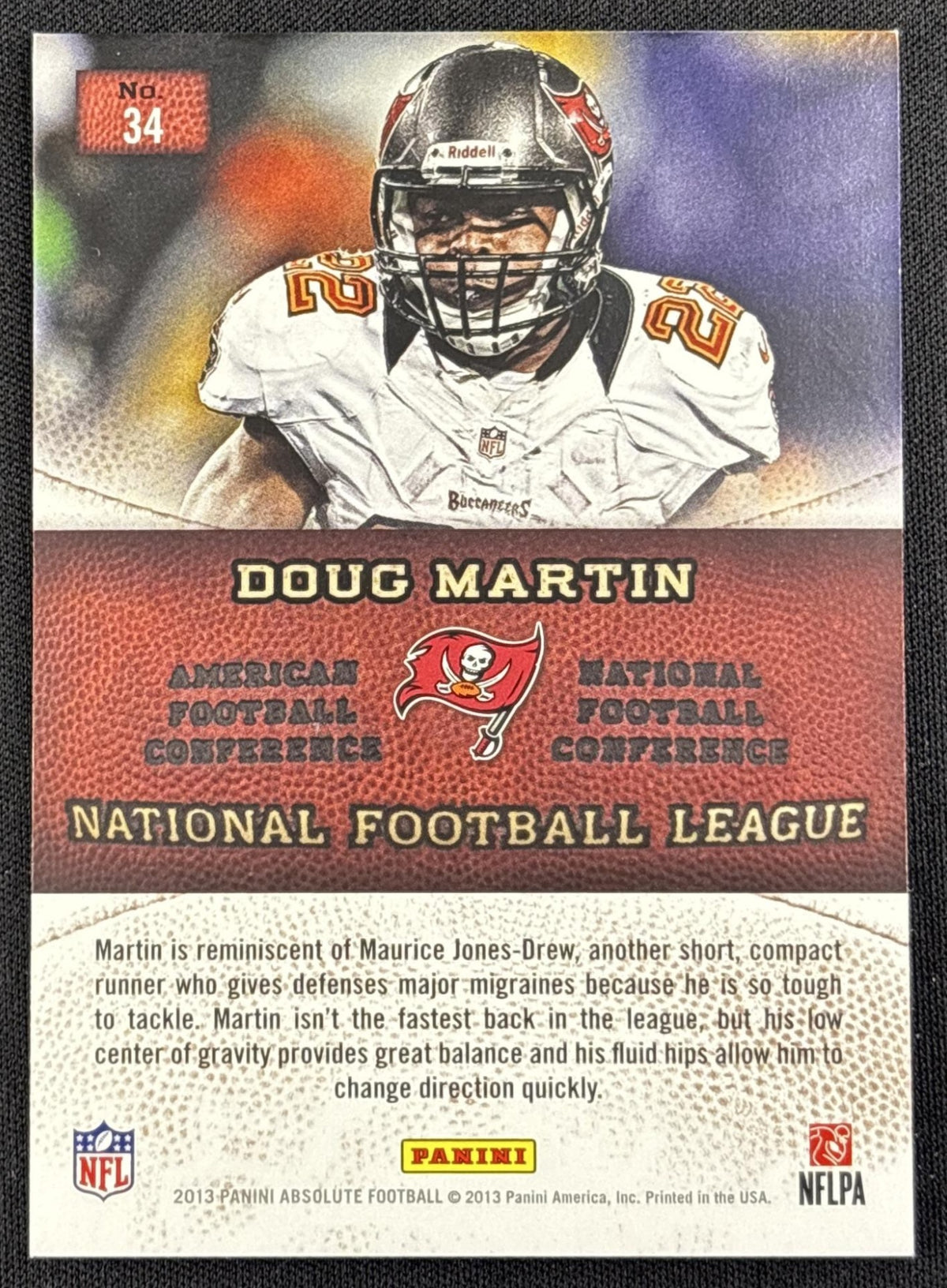 Doug Martin 2013 Panini Absolute Hogg Heaven Boss /99 Buccaneers
