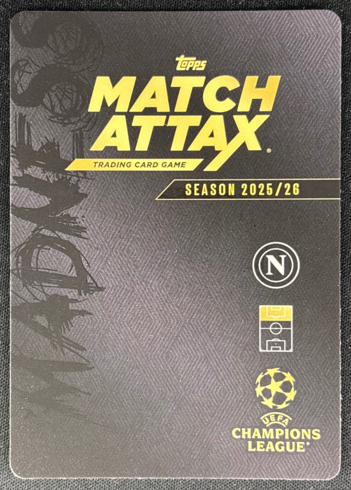 Noa Lang 2025 Topps Match Attax Madness UEFA Champions League Common Napoli Sports Trading Cards