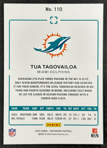 Tua Tagovailoa 2024 Photogenic Dolphins Football