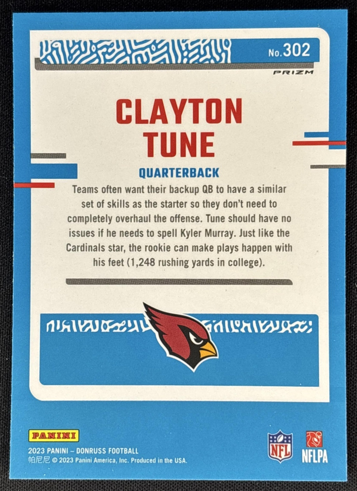 Clayton Tune 2023 Panini Donruss Optic Rated Rookie Preview Pink Prizm Cardinals