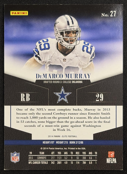DeMarco Murray 2014 Panini Elite Turn of the Century /199 Cowboys Dallas Cowboys Sports Trading Card