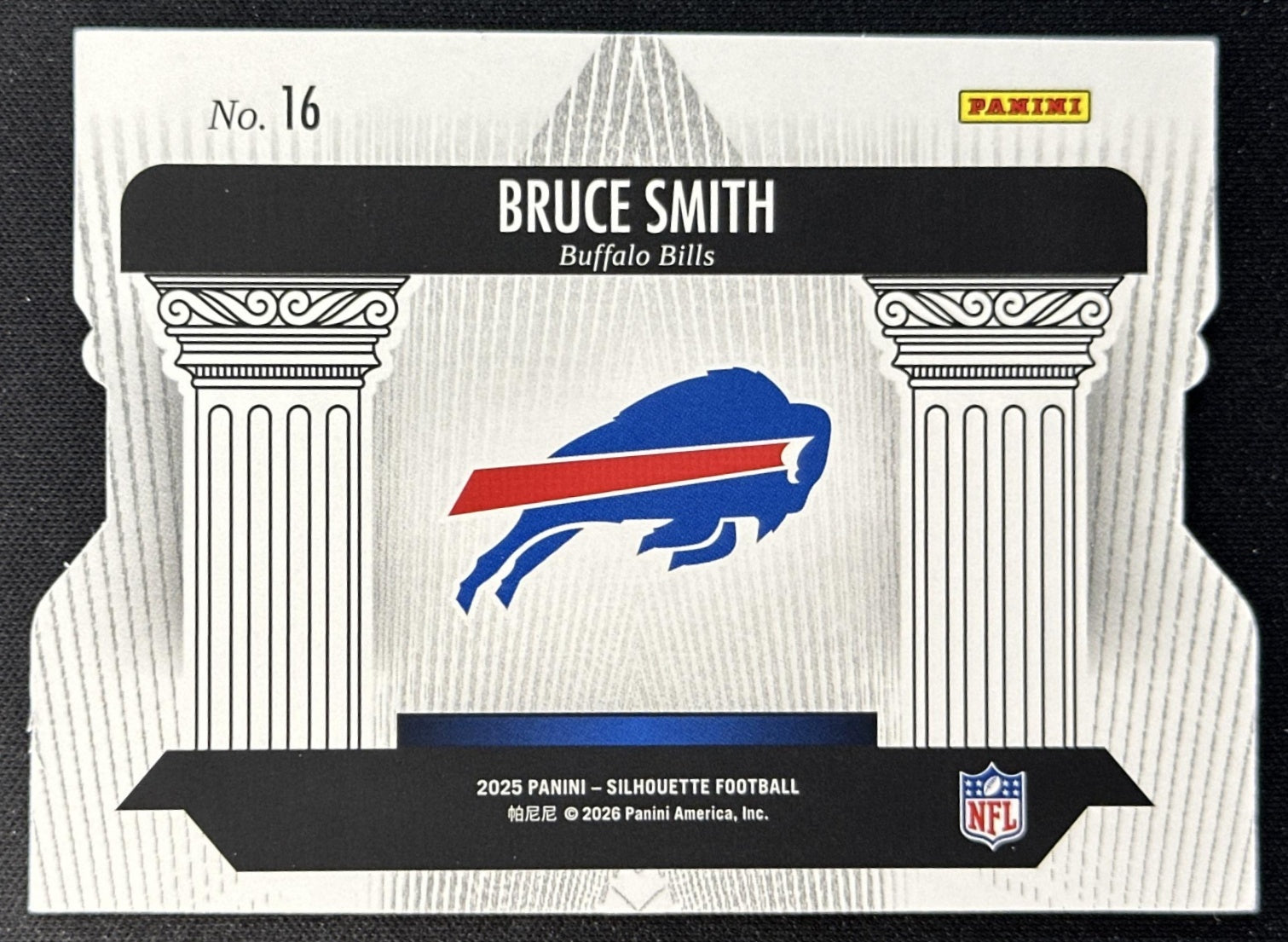 Bruce Smith 2025 Panini Silhouette Pillars of the Game Bills