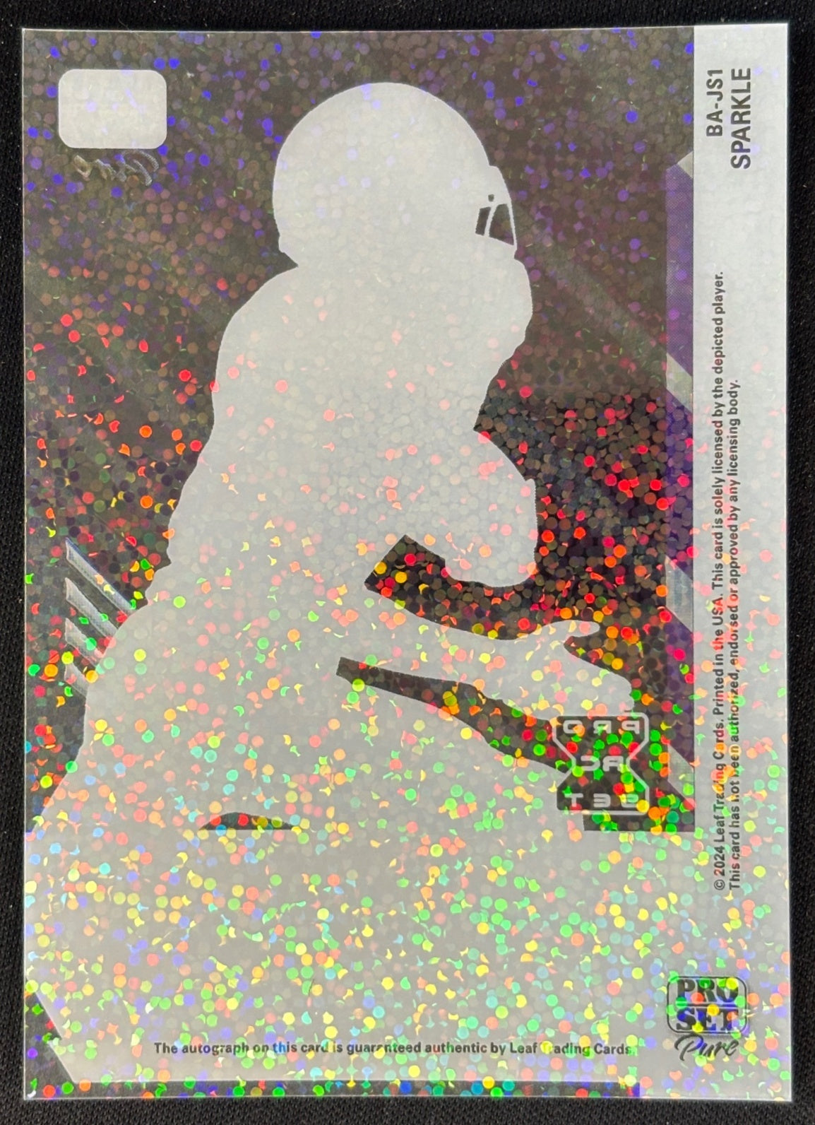 Jonathan Santucci 2024 Vivid Auto Crystal White /6 Sports Trading Cards