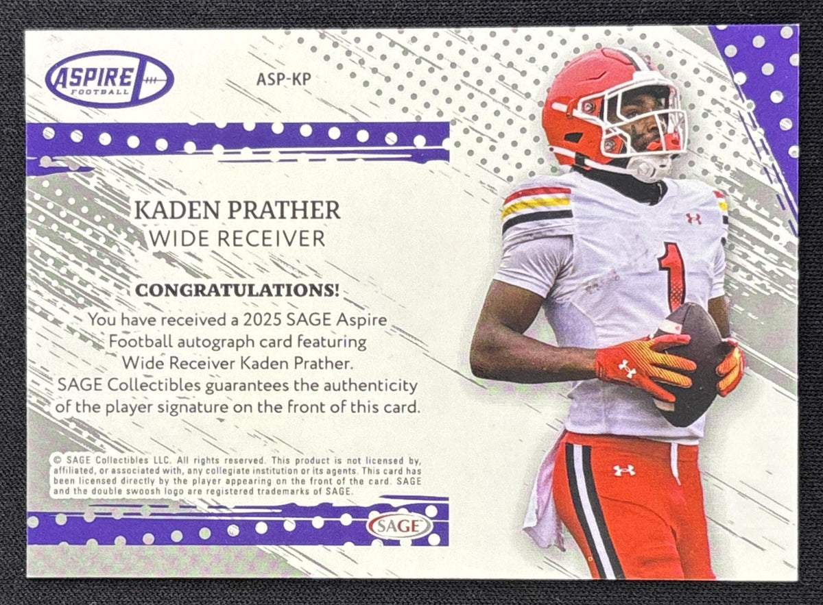 Kaden Prather 2025 SAGE Aspire Auto