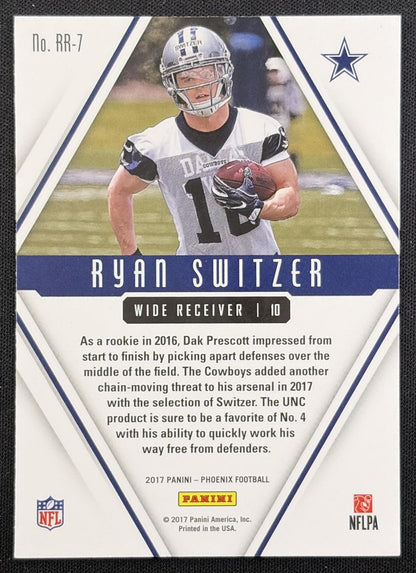 Ryan Switzer 2017 Panini Phoenix Rookie Rising Cowboys back