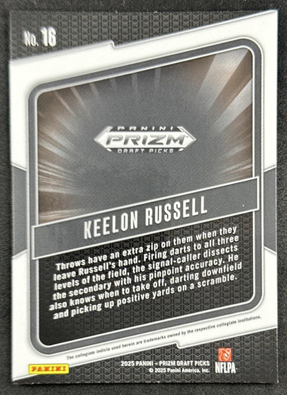 Keelon Russell 2025 Panini Prizm Draft Picks Hype Crimson Tide