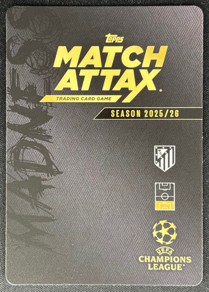 Robin Le Normand 2025 Match Attax Madness UEFA Champions League Common Atletico Sports Trading Cards