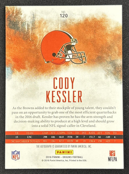 Cody Kessler 2016 Panini Origins Browns