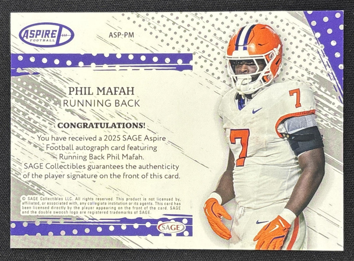 Phil Mafah 2025 SAGE Aspire Auto Blue