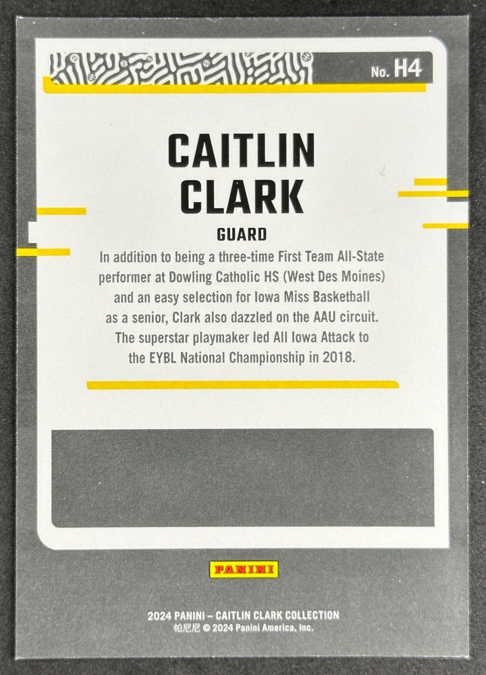 Caitlin Clark 2024 Collection Highlights Hawkeyes Sports Trading Card