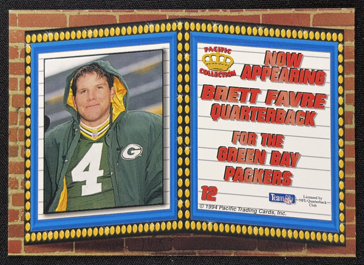 Brett Favre 1994 Pacific Marquee Prisms Packers Sports Trading Card
