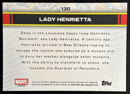 Lady Henrietta 2026 Topps Chrome Marvel Comics