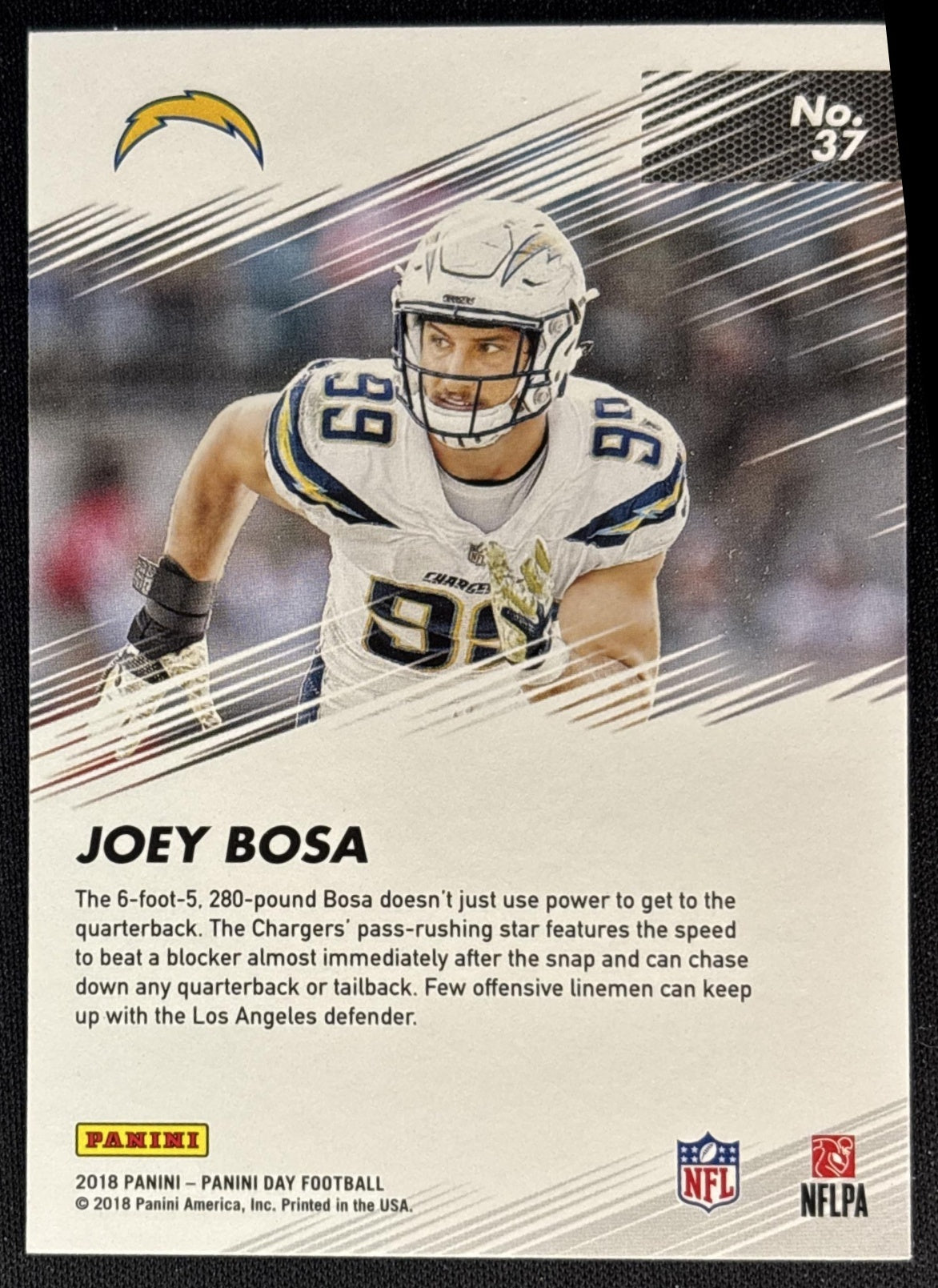 Joey Bosa 2018 Panini Day Kickoff Chargers Sports Trading Cards