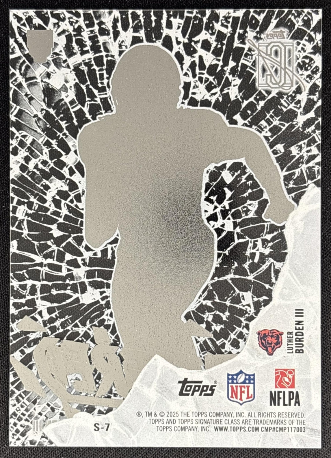 Luther Burden III 2025 Topps Signature Class Shattered Bears Sports Trading Cards