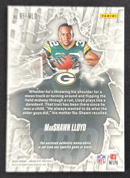 MarShawn Lloyd 2024 Panini Absolute Rookie Force