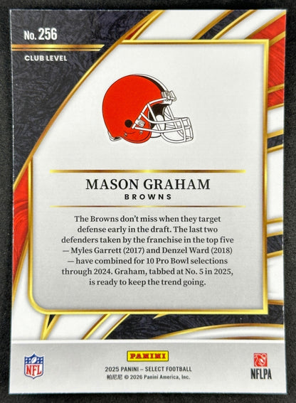 Mason Graham 2025 Select Club Level Browns