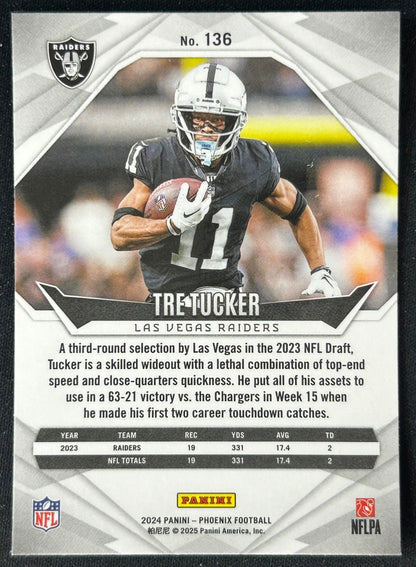 Tre Tucker 2024 Phoenix International Raiders Sports Trading Cards