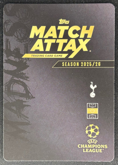 Joao Palhinha 2025 Match Attax Madness UEFA Champions League Common Tottenham Sports Trading Cards