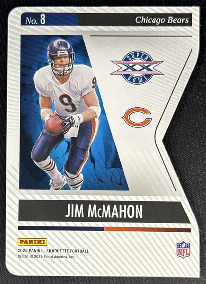 Jim McMahon 2025 Panini Silhouette Super Bowl Bears