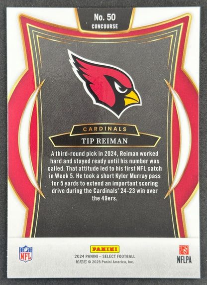 Tip Reiman 2024 Panini Select Concourse Cardinals Sports Trading Card