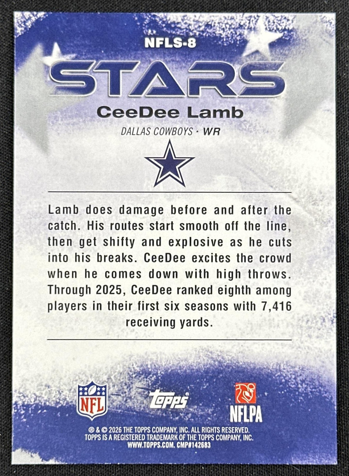 CeeDee Lamb 2026 Topps Flagship NFL Stars Cowboys