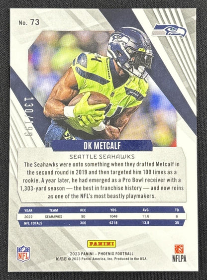 DK Metcalf 2023 Panini Phoenix Red /199 Seahawks