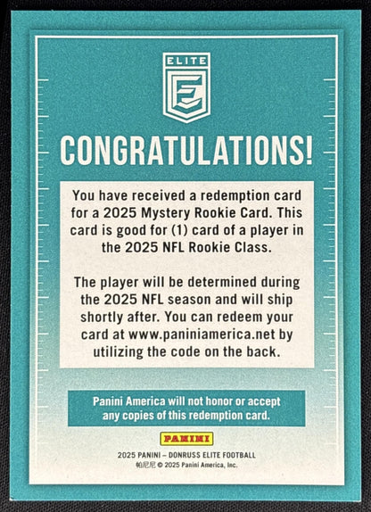 Mystery Rookie 6 2024 Panini Score Rookies Redemption Sports Trading Cards
