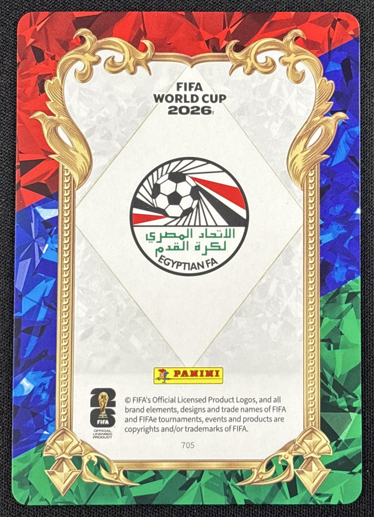 Mohamed Salah 2026 Panini FIFA World Cup x Kayou Egypt