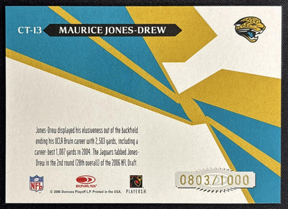 Maurice Jones-Drew Cross Training /1000 Jaguars back